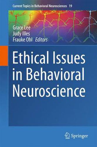 Cover image for Ethical Issues in Behavioral Neuroscience