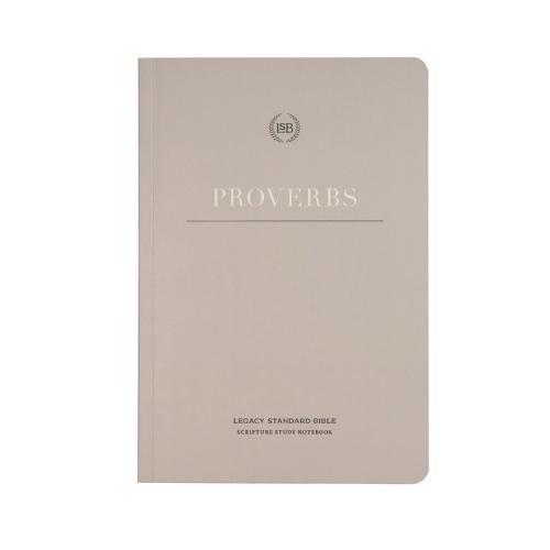 Cover image for Lsb Scripture Study Notebook: Proverbs