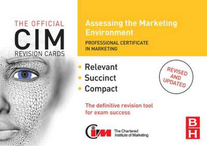 Cover image for CIM Revision Cards: Assessing the Marketing Environment: Assessing the Marketing Environment