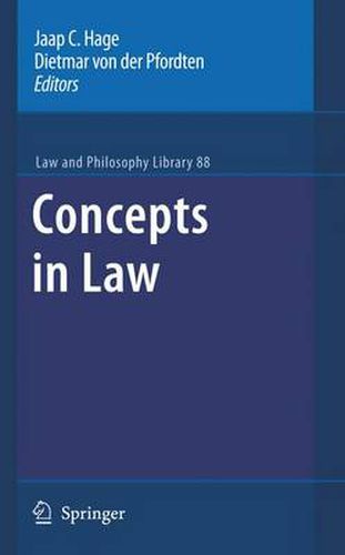 Cover image for Concepts in Law