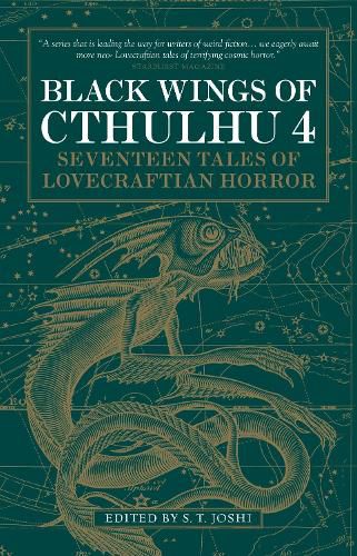 Cover image for Black Wings of Cthulhu (Volume Four): Tales of Lovecraftian Horror