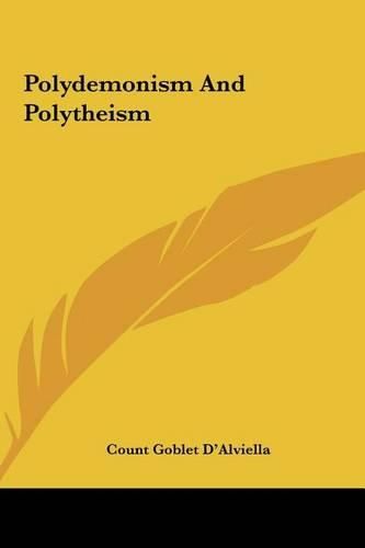 Cover image for Polydemonism and Polytheism