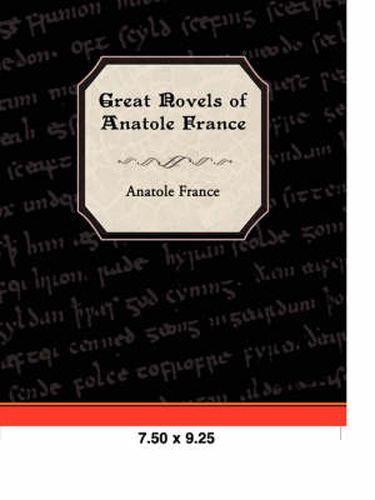 Cover image for Great Novels of Anatole France