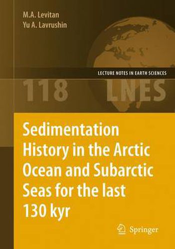Cover image for Sedimentation History in the Arctic Ocean and Subarctic Seas for the Last 130 kyr