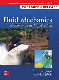 Cover image for Fluid Mechanics: Fundamentals and Applications: 2024 Release ISE