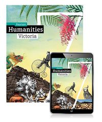 Cover image for Pearson Humanities Victoria  7 Student Book with eBook and Lightbook Starter