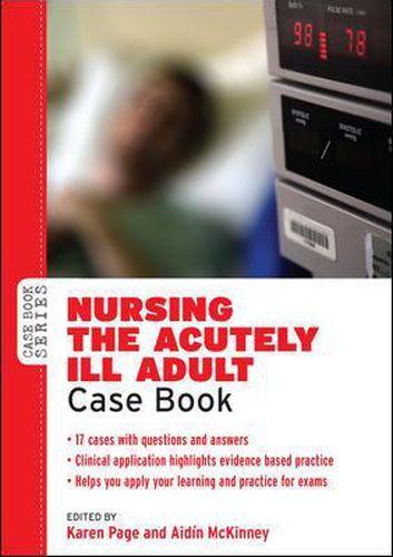 Cover image for Nursing the Acutely ill Adult: Case Book