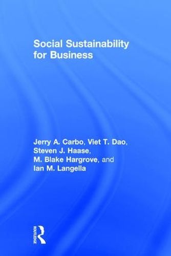 Cover image for Social Sustainability for Business