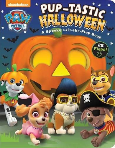 Cover image for Nickelodeon Paw Patrol: Pup-Tastic Halloween: A Spooky Lift-The-Flap Book