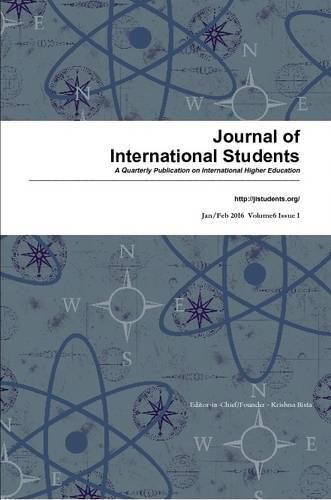 Cover image for Journal of International Students 2016 Vol 6 Issue 1