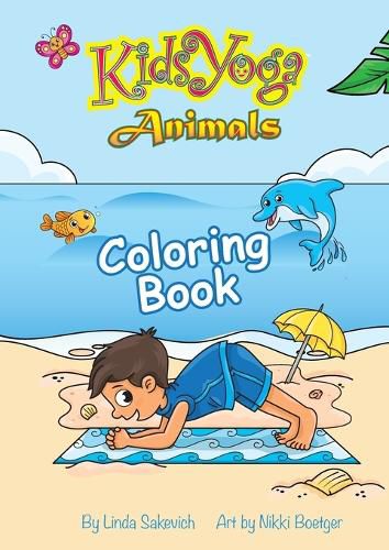 Cover image for KidsYoga Coloring Book