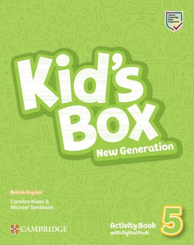 Cover image for Kid's Box New Generation Level 5 Activity Book with Digital Pack British English