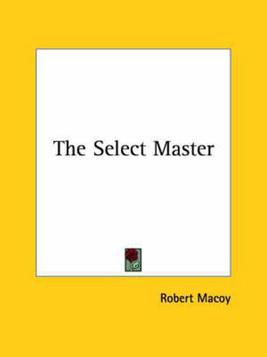 Cover image for The Select Master