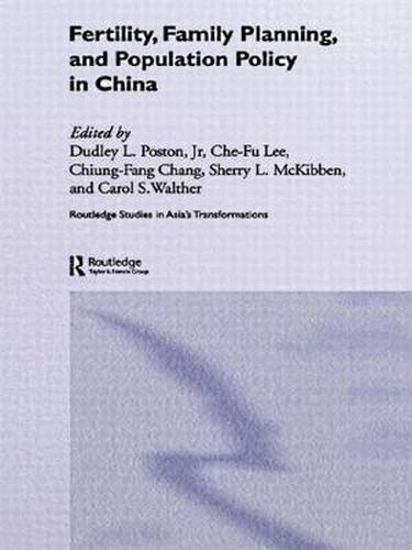 Cover image for Fertility, Family Planning and Population Policy in China