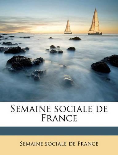 Cover image for Semaine Sociale de France