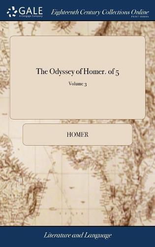 Cover image for The Odyssey of Homer. of 5; Volume 3