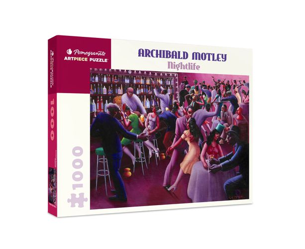 Nightlife - Archibald Motley: 1000-Piece Jigsaw Puzzle