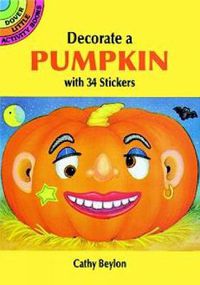 Cover image for Make Your Own Halloween Pumpkin with 34 Stickers