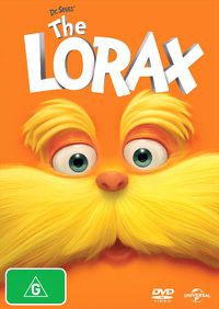 Cover image for Dr Seuss The Lorax Big Face Dvd