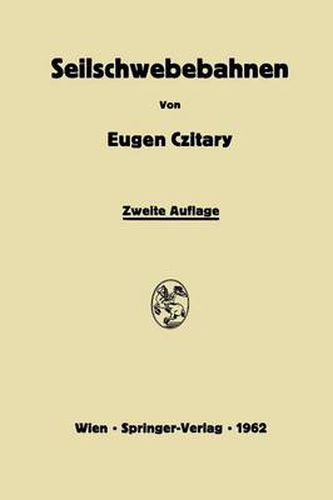 Cover image for Seilschwebebahnen