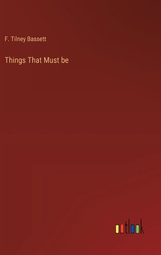 Cover image for Things That Must be