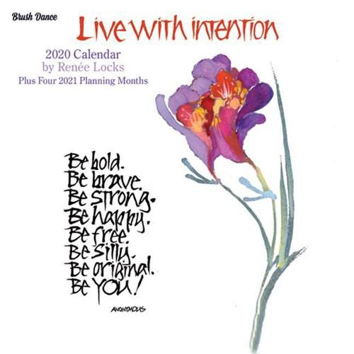 Cover image for Live with Intention 2020 Mini Wall Calendar