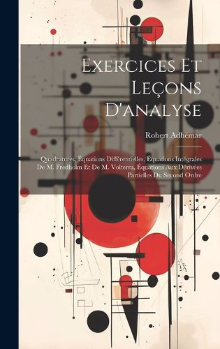 Cover image for Exercices Et Lecons D'analyse