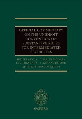 Cover image for Official Commentary on the UNIDROIT Convention on Substantive Rules for Intermediated Securities