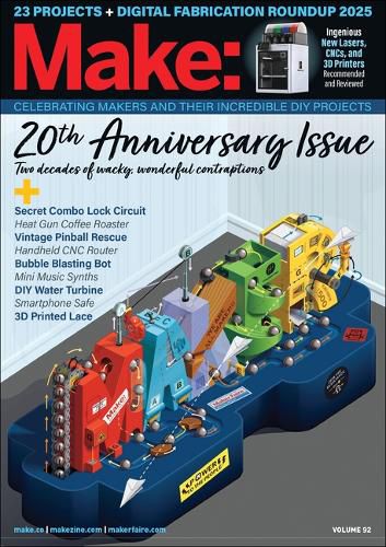 Cover image for Make: Volume 92