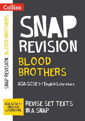 Blood Brothers: AQA GCSE 9-1 Grade English Literature Text Guide: Ideal for Home Learning, 2022 and 2023 Exams