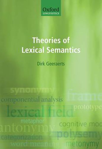 Cover image for Theories of Lexical Semantics