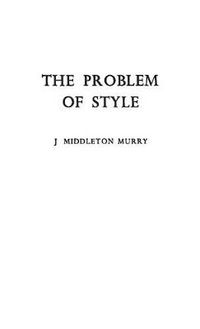 Cover image for The Problem of Style