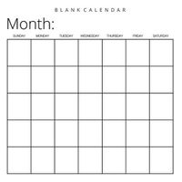 Cover image for Blank Calendar: White Background, Undated Planner for Organizing, Tasks, Goals, Scheduling, DIY Calendar Book
