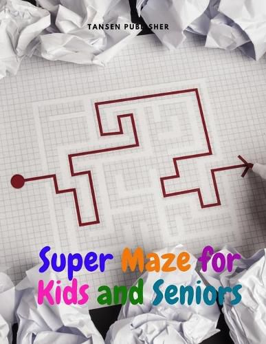 Cover image for Super Maze for Kids and Seniors