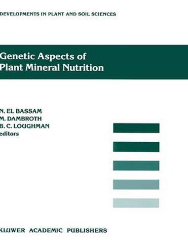 Cover image for Genetic Aspects of Plant Mineral Nutrition