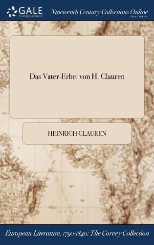 Cover image for Das Vater-Erbe: von H. Clauren