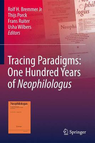 Cover image for Tracing Paradigms: One Hundred Years of Neophilologus