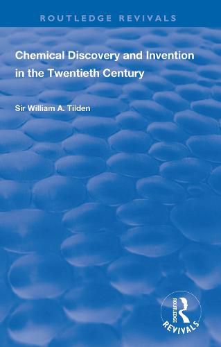 Cover image for Chemical Discovery and Invention in the Twentieth Century
