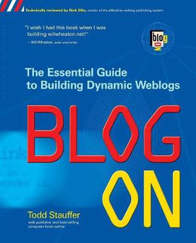 Cover image for Blog on: Building Online Communities with Web Logs