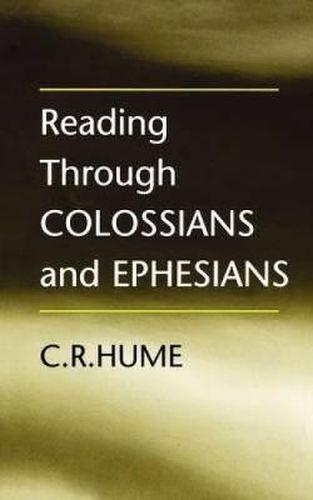 Cover image for Reading Through Colossians and Ephesians