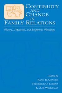 Cover image for Continuity and Change in Family Relations: Theory, Methods and Empirical Findings