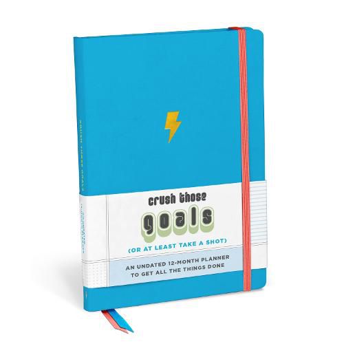 Cover image for Knock Knock Crush Those Goals Undated Planner & Weekly Agenda Notebook