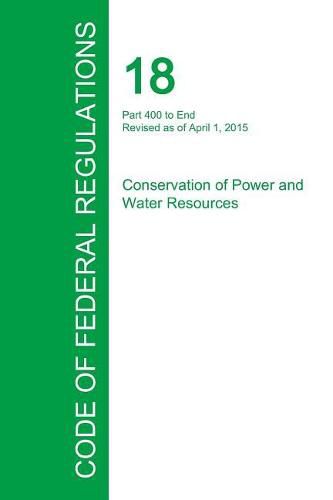 Cover image for Code of Federal Regulations Title 18, Volume 2, April 1, 2015