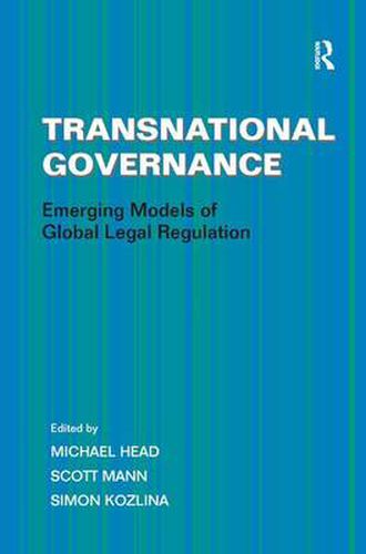 Cover image for Transnational Governance: Emerging Models of Global Legal Regulation