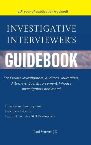 Cover image for Investigative Interviewer's Guidebook