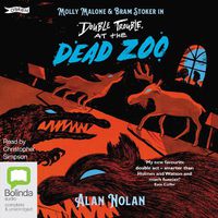 Cover image for Double Trouble at the Dead Zoo