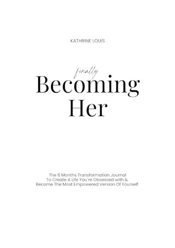 Cover image for Finally Becoming Her