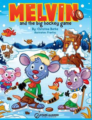 Cover image for Melvin and the Big Hockey Game