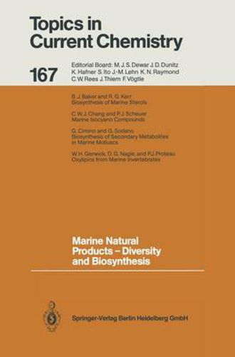 Marine Natural Products - Diversity and Biosynthesis