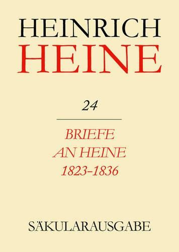 Cover image for Briefe an Heine 1823-1836